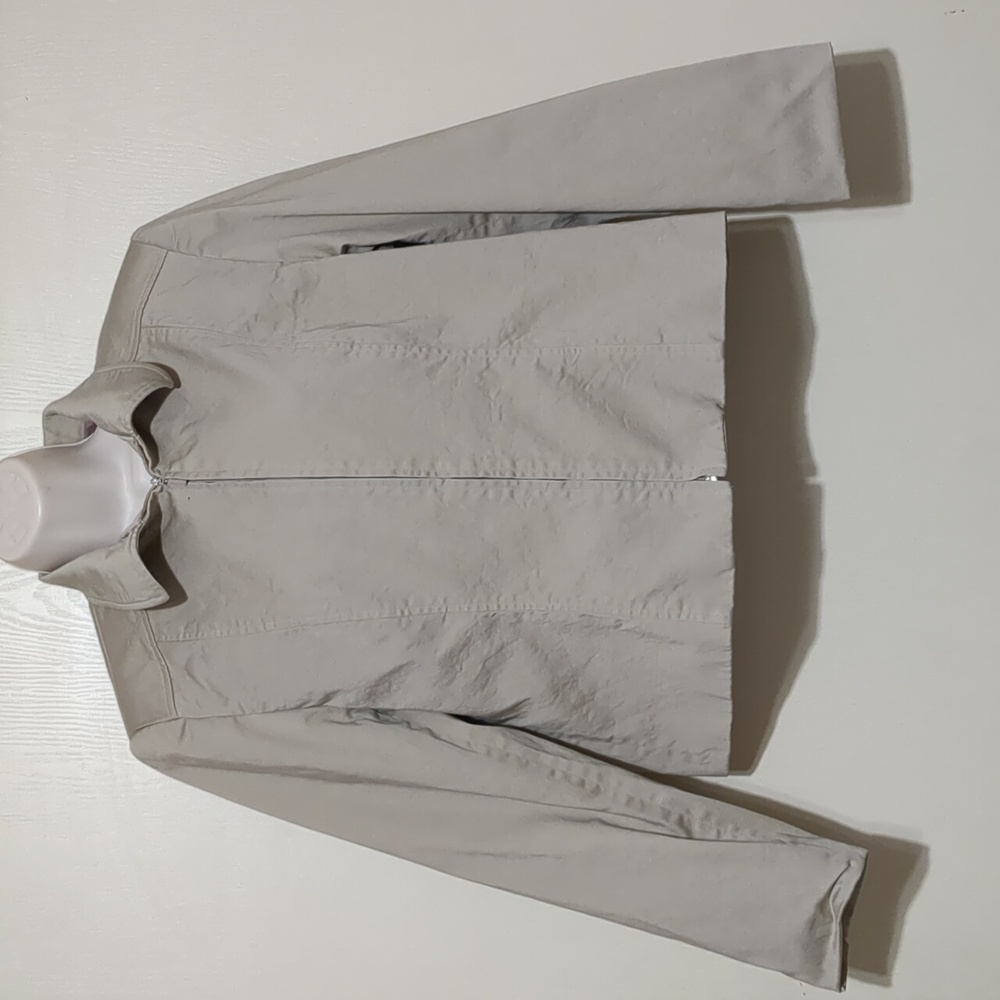 Pendleton Light Brown Zip Front Women's Jacket Bl… - image 1